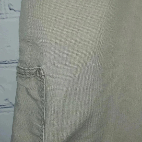 Carhartt Men's Loose Fit Canvas Utility Work Pant B151 Tan Size 42x30 RN 14806 - Picture 7 of 16